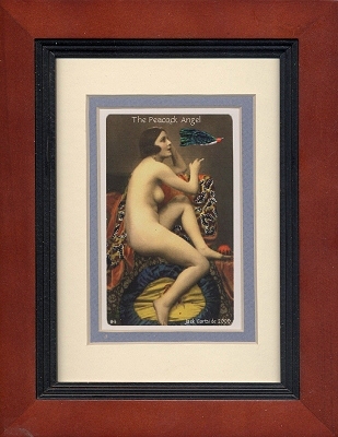 Nude with Peacock Angel
